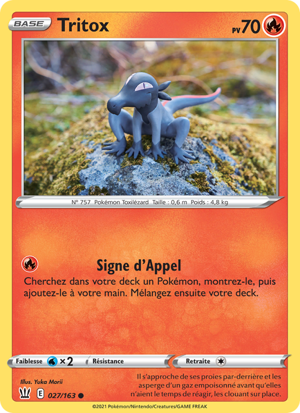 Tritox 27 — Styles de combat (French Pokémon TCG card)