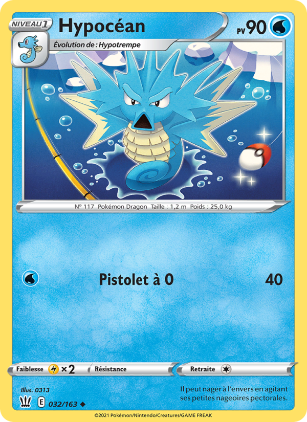 Hypocéan 32 — Styles de combat (French Pokémon TCG card)