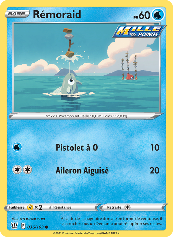 Rémoraid 36 — Styles de combat (French Pokémon TCG card)
