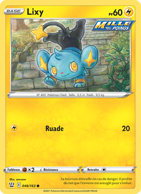Lixy 46 — Styles de combat (French Pokémon TCG card)