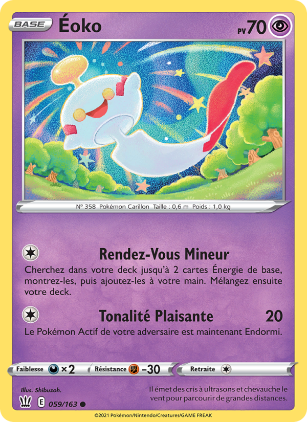 Éoko 59 — Styles de combat (French Pokémon TCG card)