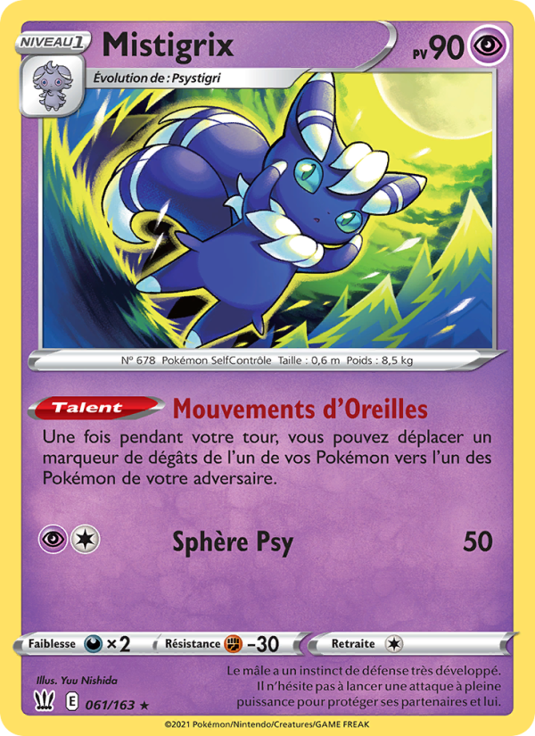 Mistigrix 61 — Styles de combat (French Pokémon TCG card)