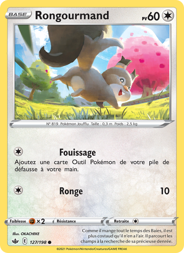 Rongourmand 127 — Règne de Glace (French Pokémon TCG card)