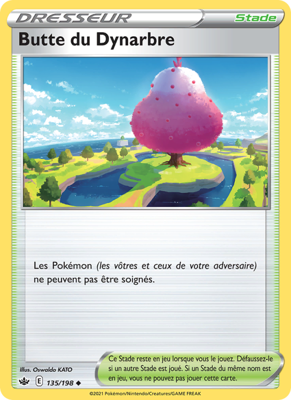 Butte du Dynarbre 135 — Règne de Glace (French Pokémon TCG card)