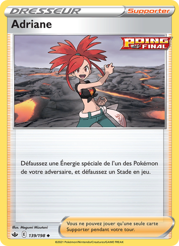 Adriane 139 — Règne de Glace (French Pokémon TCG card)