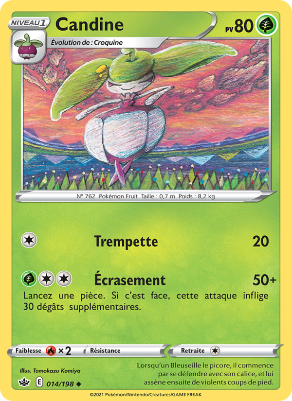 Candine 14 — Règne de Glace (French Pokémon TCG card)