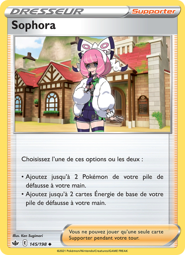 Sophora 145 — Règne de Glace (French Pokémon TCG card)