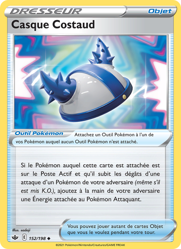 Casque Costaud 152 — Règne de Glace (French Pokémon TCG card)