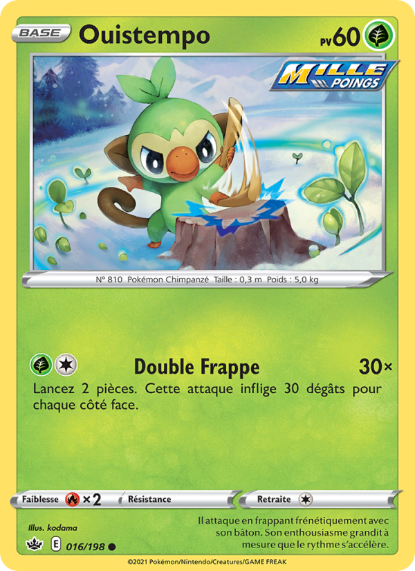 Ouistempo 16 — Règne de Glace (French Pokémon TCG card)