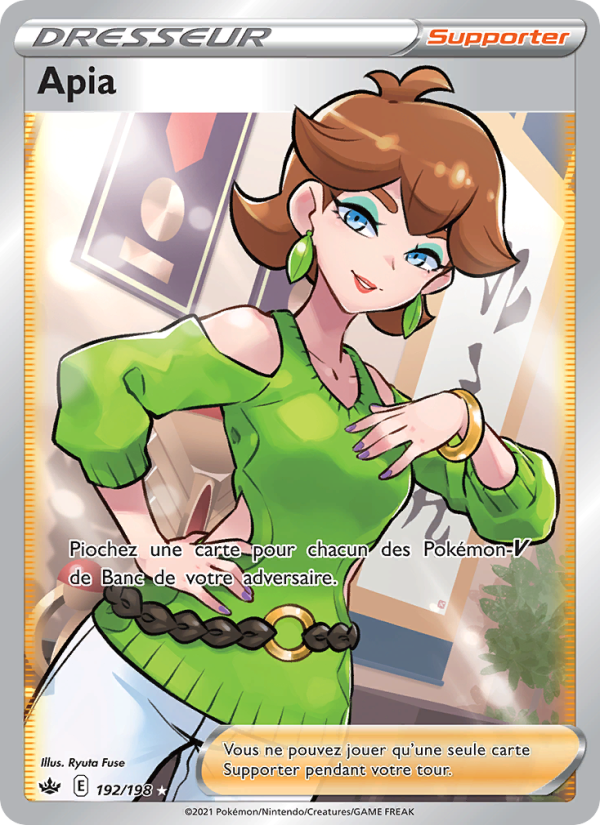 Apia 192 — Règne de Glace (French Pokémon TCG card)