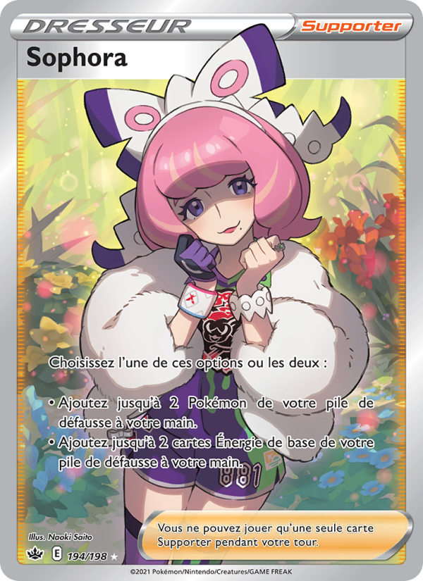 Sophora 194 — Règne de Glace (French Pokémon TCG card)