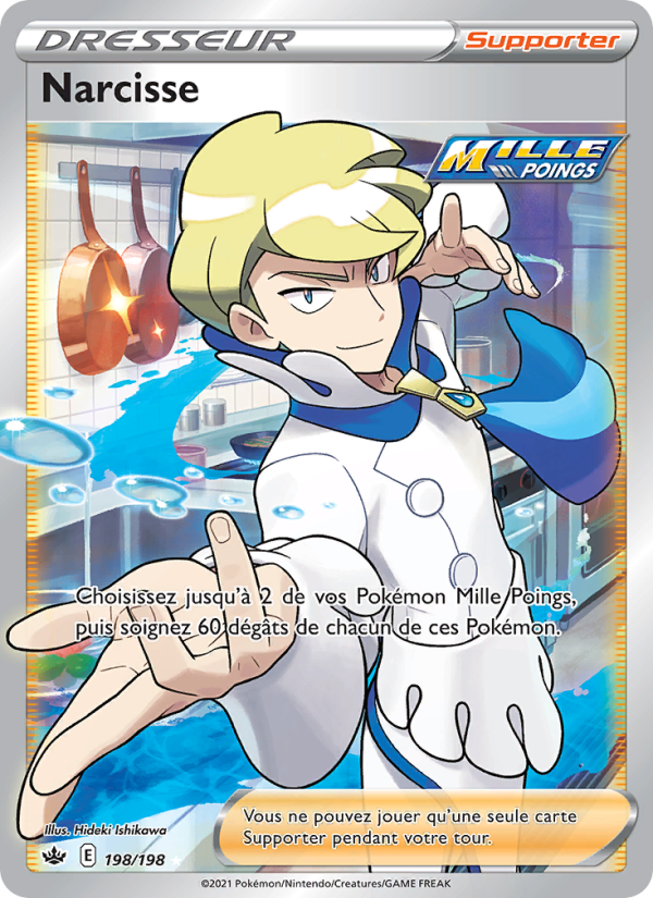 Narcisse 198 — Règne de Glace (French Pokémon TCG card)