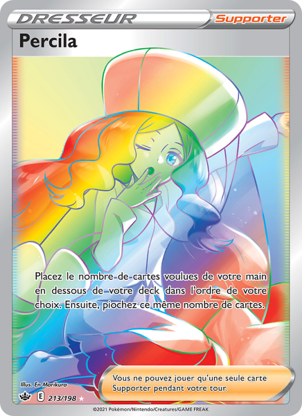 Percila 213 — Règne de Glace (French Pokémon TCG card)