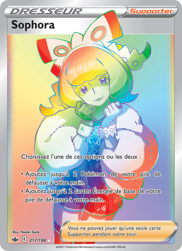 Sophora 217 — Règne de Glace (French Pokémon TCG card)