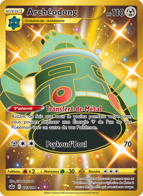 Archéodong 223 — Règne de Glace (French Pokémon TCG card)