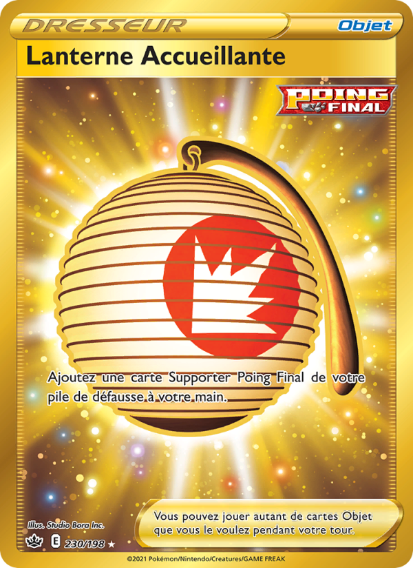 Lanterne Accueillante 230 — Règne de Glace (French Pokémon TCG card)