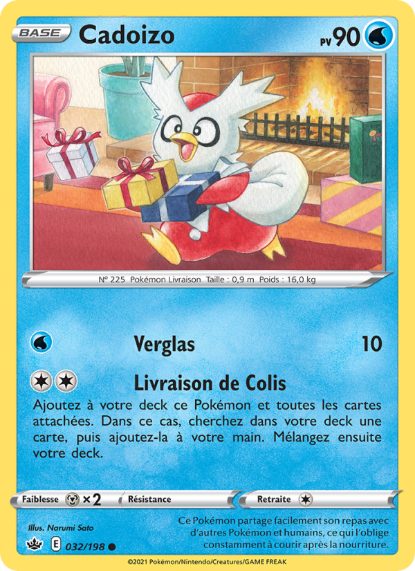 Cadoizo 32 — Règne de Glace (French Pokémon TCG card)
