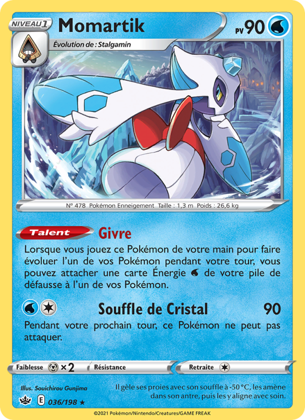 Momartik 36 — Règne de Glace (French Pokémon TCG card)