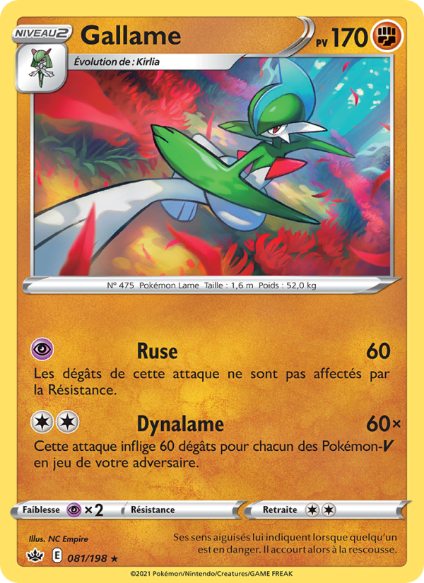Gallame 81 — Règne de Glace (French Pokémon TCG card)