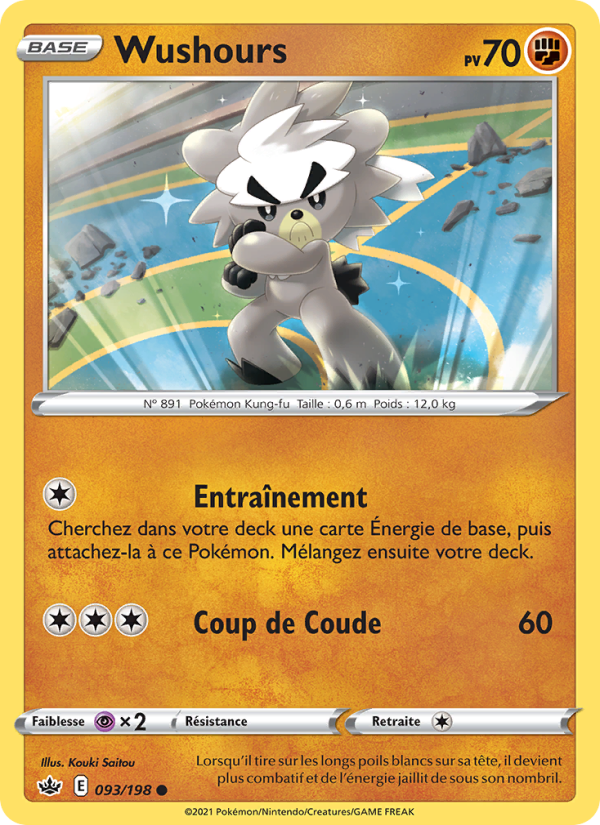 Wushours 93 — Règne de Glace (French Pokémon TCG card)