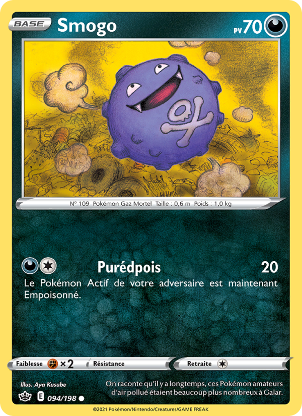 Smogo 94 — Règne de Glace (French Pokémon TCG card)
