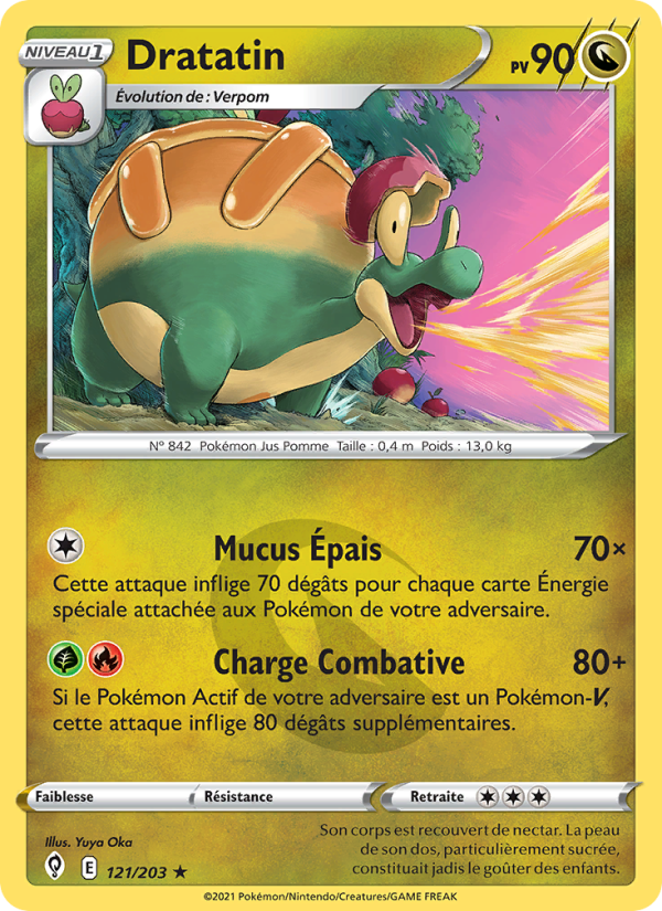 Dratatin 121 — Évolution Céleste (French Pokémon TCG card)
