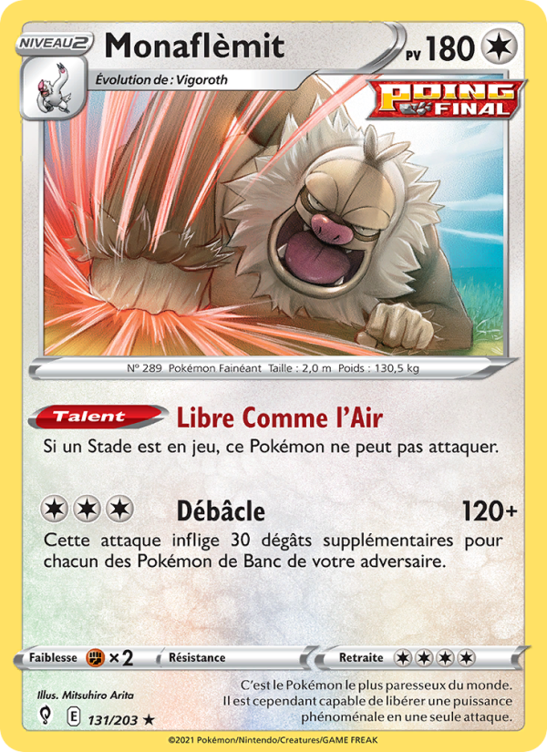 Monaflèmit 131 — Évolution Céleste (French Pokémon TCG card)
