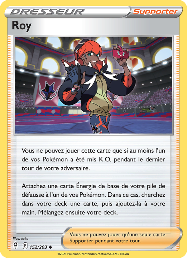 Roy 152 — Évolution Céleste (French Pokémon TCG card)