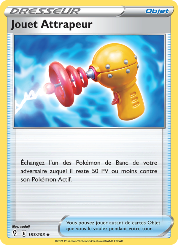 Jouet Attrapeur 163 — Évolution Céleste (French Pokémon TCG card)