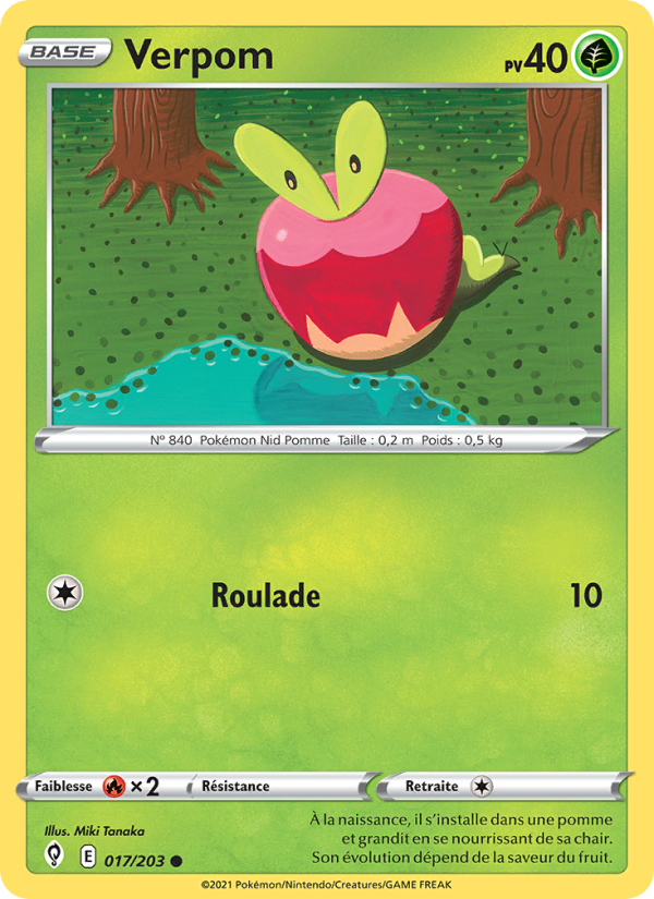 Verpom 17 — Évolution Céleste (French Pokémon TCG card)