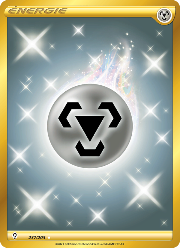 Énergie Métal 237 — Évolution Céleste (French Pokémon TCG card)
