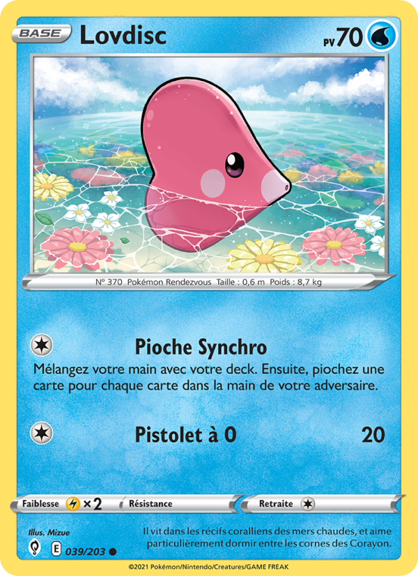 Lovdisc 39 — Évolution Céleste (French Pokémon TCG card)