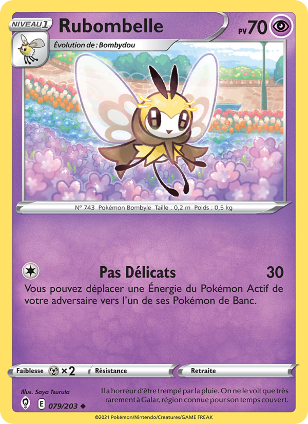 Rubombelle 79 — Évolution Céleste (French Pokémon TCG card)