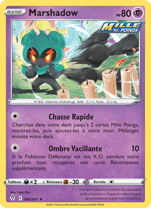 Marshadow 80 — Évolution Céleste (French Pokémon TCG card)