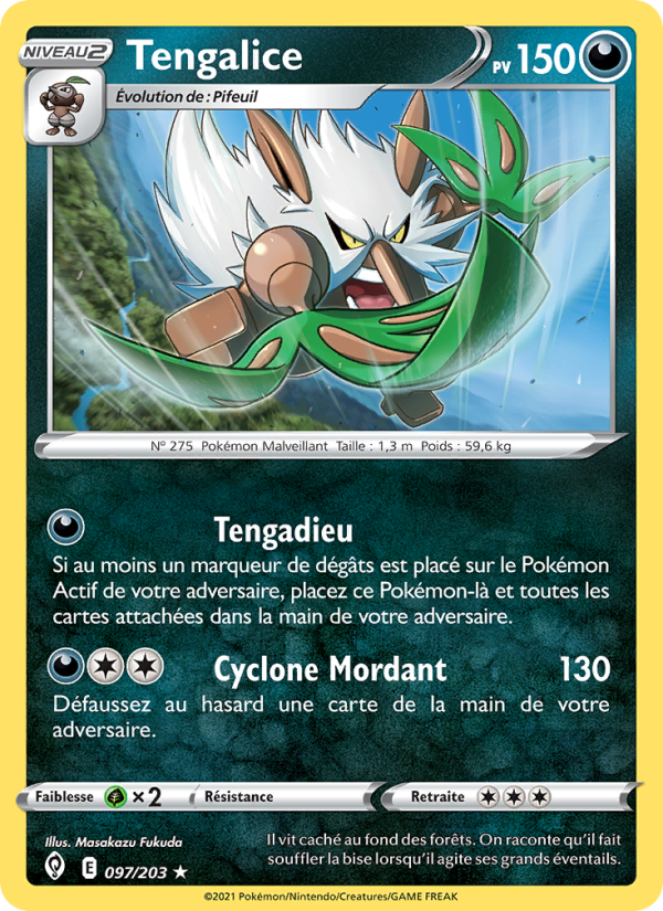 Tengalice 97 — Évolution Céleste (French Pokémon TCG card)