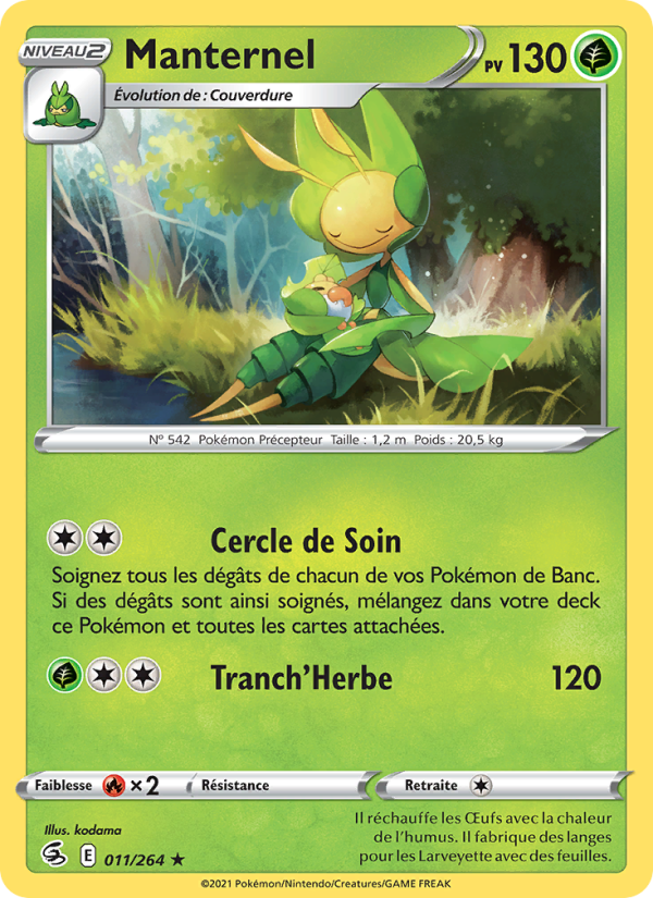 Manternel 11 — Poing de Fusion (French Pokémon TCG card)