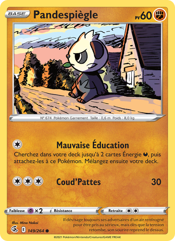 Pandespiègle 149 — Poing de Fusion (French Pokémon TCG card)