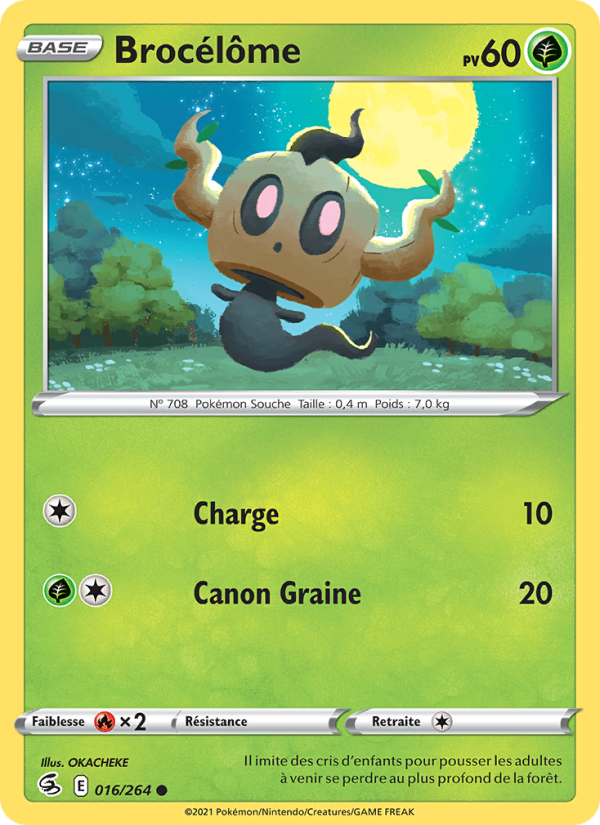 Brocélôme 16 — Poing de Fusion (French Pokémon TCG card)