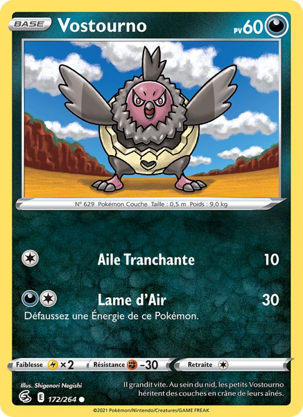 Vostourno 172 — Poing de Fusion (French Pokémon TCG card)