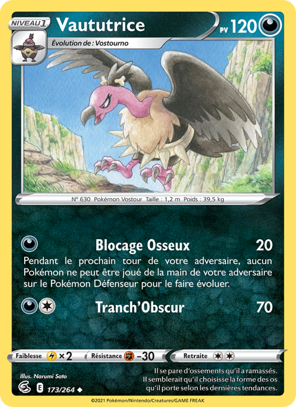 Vaututrice 173 — Poing de Fusion (French Pokémon TCG card)