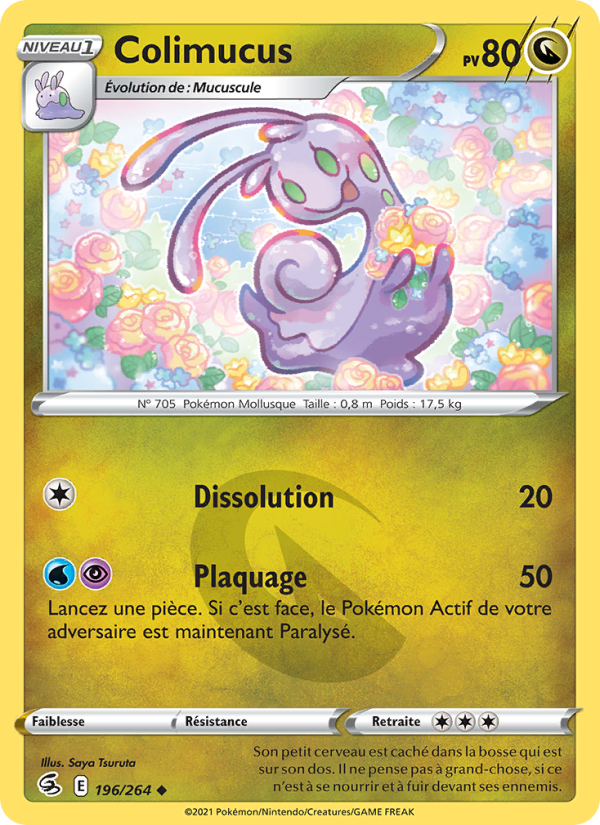 Colimucus 196 — Poing de Fusion (French Pokémon TCG card)