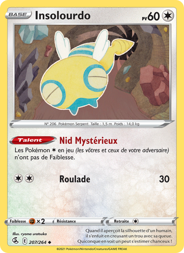 Insolourdo 207 — Poing de Fusion (French Pokémon TCG card)