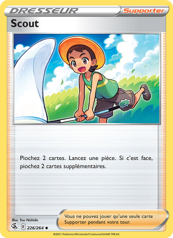 Scout 226 — Poing de Fusion (French Pokémon TCG card)