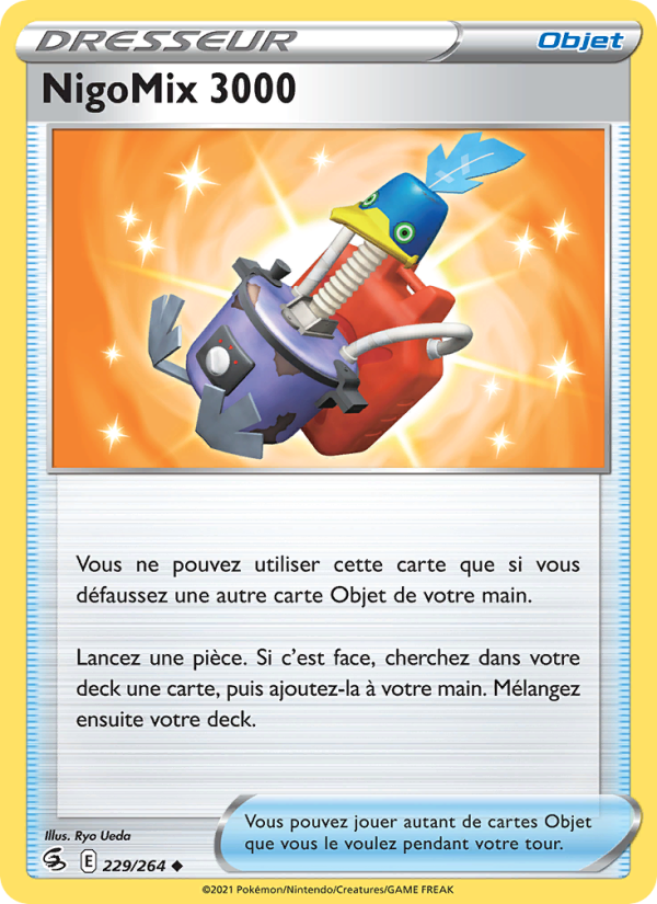 NigoMix 3000 229 — Poing de Fusion (French Pokémon TCG card)