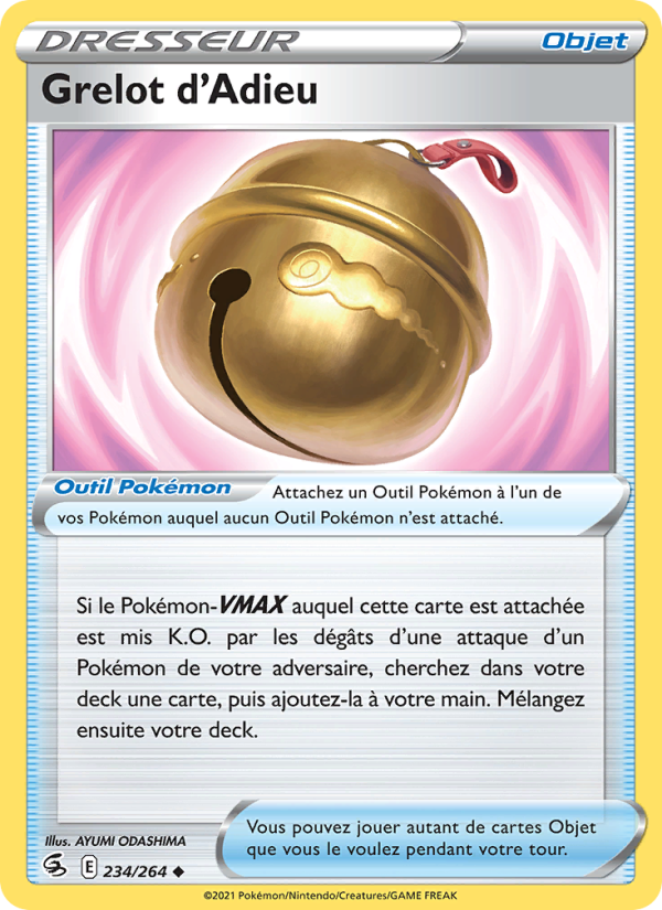 Grelot d'Adieu 234 — Poing de Fusion (French Pokémon TCG card)