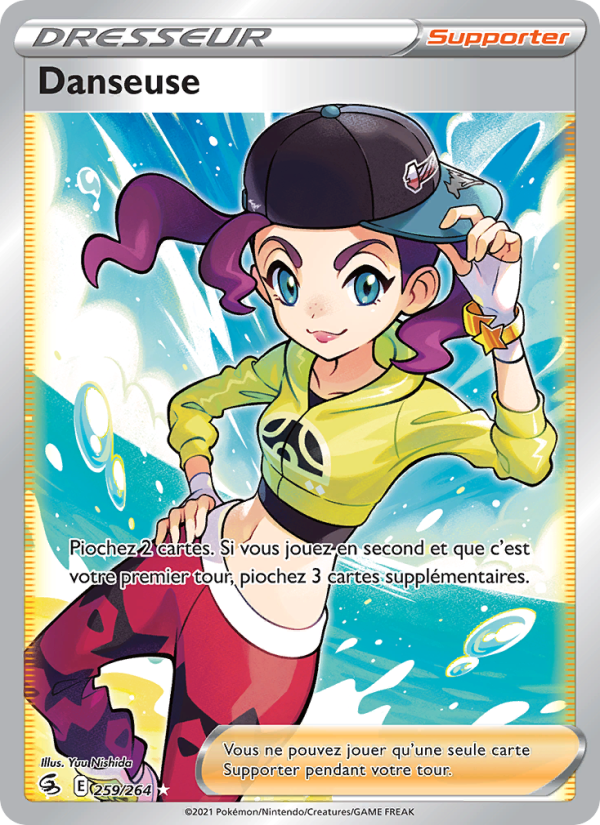 Danseuse 259 — Poing de Fusion (French Pokémon TCG card)