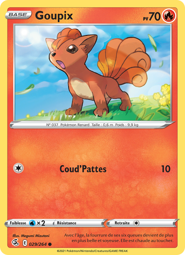 Goupix 29 — Poing de Fusion (French Pokémon TCG card)