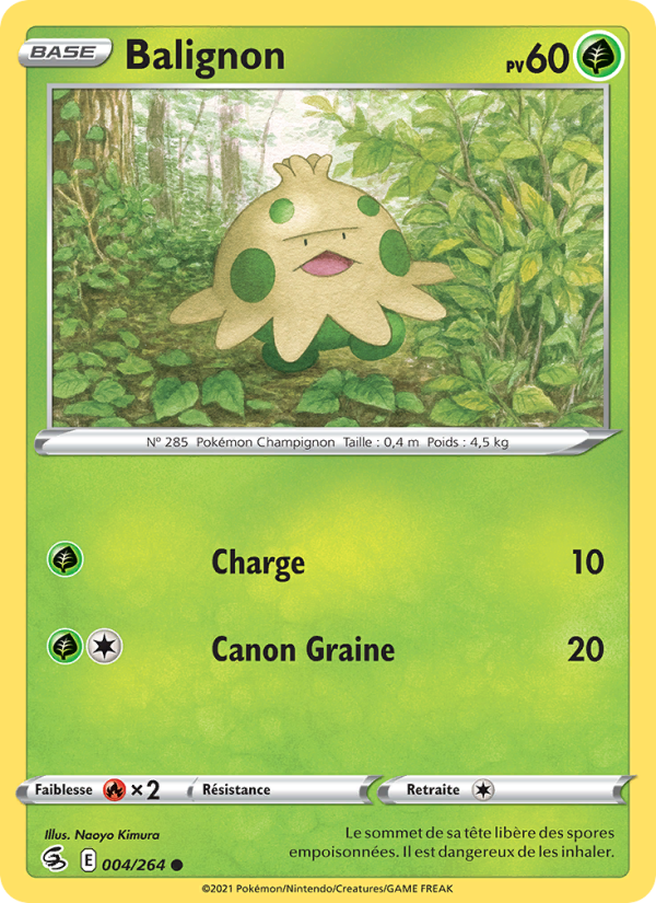 Balignon 4 — Poing de Fusion (French Pokémon TCG card)