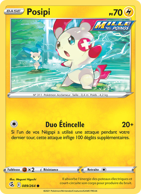 Posipi 89 — Poing de Fusion (French Pokémon TCG card)