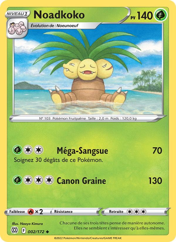 Noadkoko 002 — Stars Étincelantes (French Pokémon TCG card)